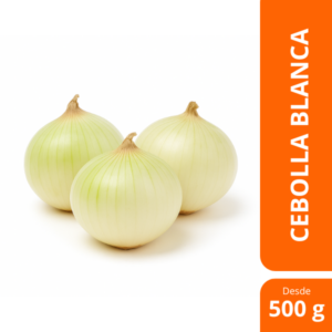 cebolla de huevo blanca 500g