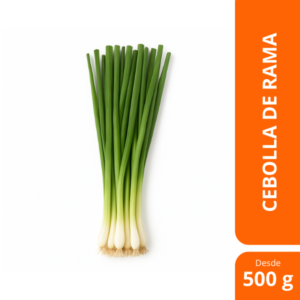 cebolla de rama limpia 500g