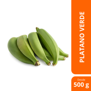 plátano verde 500g